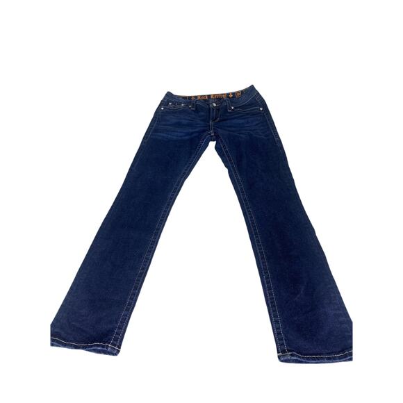 Women Rock Revival Jessica Flap Pocket jeans size 28 - Picture 1 of 9